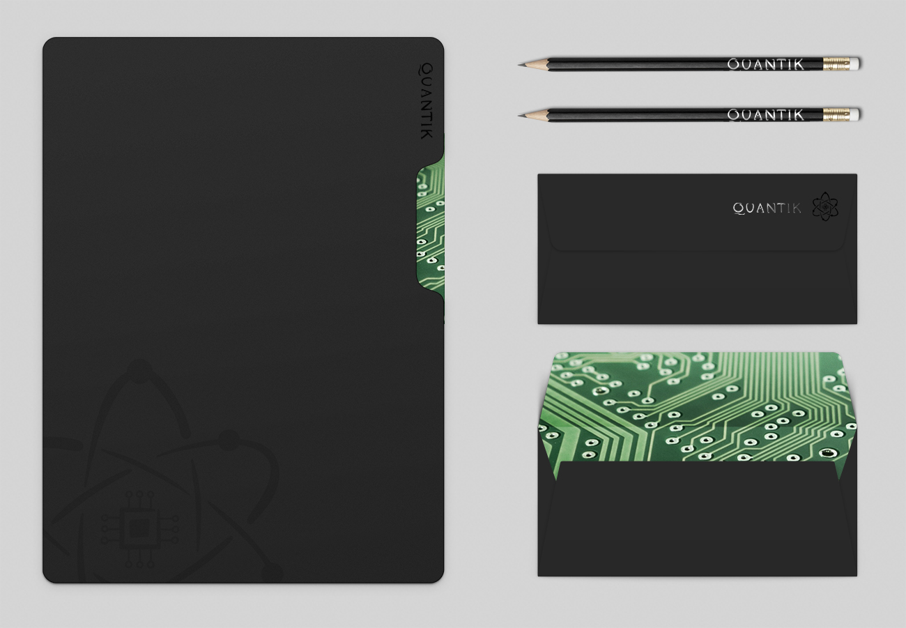 Quantik Branding Suite Envelopes